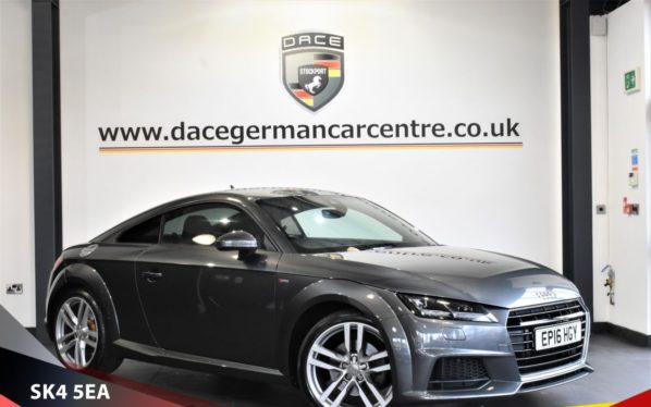 Used 2016 GREY AUDI TT Coupe 2.0 TFSI S LINE 2d 227 BHP (reg. 2016-07-30) for sale in Stretford