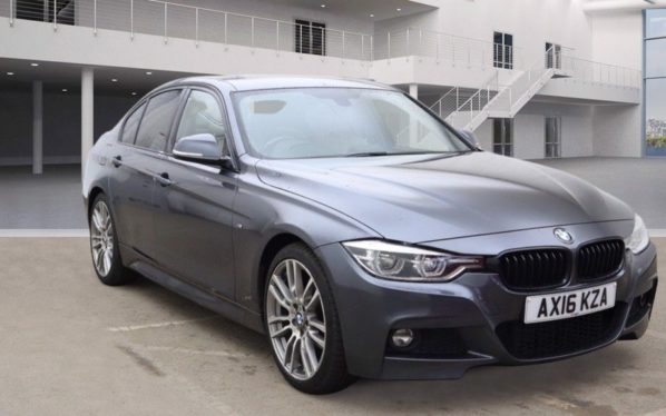 Used 2016 GREY BMW 3 SERIES Saloon 2.0 318D M SPORT 4d 148 BHP (reg. 2016-06-30) for sale in Failsworth
