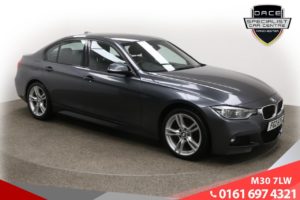 Used 2016 GREY BMW 3 SERIES Saloon 2.0 320D M SPORT 4d 188 BHP (reg. 2016-12-23) for sale in Ramsbottom