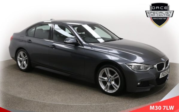 Used 2016 GREY BMW 3 SERIES Saloon 2.0 320D M SPORT 4d 188 BHP (reg. 2016-12-23) for sale in Ramsbottom