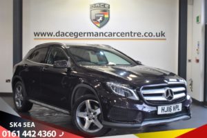 Used 2016 PURPLE MERCEDES-BENZ GLA-CLASS Estate 2.1 GLA 220 D 4MATIC AMG LINE PREMIUM 5d AUTO 174 BHP (reg. 2016-06-23) for sale in Stretford