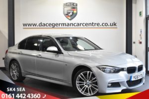 Used 2016 SILVER BMW 3 SERIES Saloon 2.0 320I XDRIVE M SPORT 4d AUTO 181 BHP (reg. 2016-04-21) for sale in Stretford