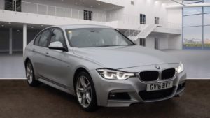 Used 2016 SILVER BMW 3 SERIES Saloon 3.0 335D XDRIVE M SPORT 4d AUTO 308 BHP (reg. 2016-08-26) for sale in Stretford