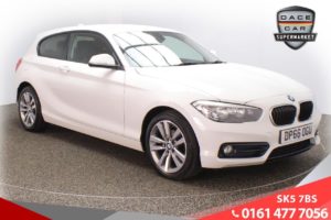 Used 2016 WHITE BMW 1 SERIES Hatchback 1.5 116D SPORT 3d 114 BHP (reg. 2016-12-15) for sale in Failsworth