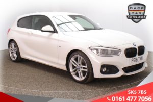 Used 2016 WHITE BMW 1 SERIES Hatchback 1.5 118I M SPORT 3d 134 BHP (reg. 2016-03-11) for sale in Failsworth