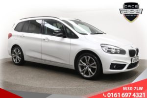 Used 2016 WHITE BMW 2 Series GRAN TOURER MPV 1.5 218I SPORT GRAN TOURER 5d 134 BHP (reg. 2016-01-25) for sale in Ramsbottom