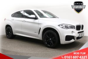 Used 2016 WHITE BMW X6 Coupe 3.0 XDRIVE30D M SPORT 4d AUTO 255 BHP (reg. 2016-09-16) for sale in Ramsbottom