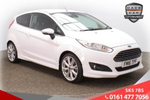 Used 2016 WHITE FORD FIESTA Hatchback 1.5 TITANIUM X TDCI 3d 94 BHP (reg. 2016-08-12) for sale in Failsworth
