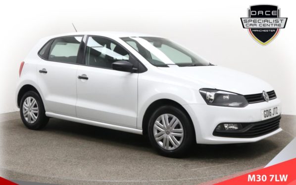 Used 2016 WHITE VOLKSWAGEN POLO Hatchback 1.0 S AC 5d 60 BHP (reg. 2016-05-23) for sale in Ramsbottom