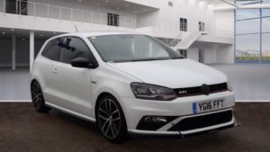 Used 2016 WHITE VOLKSWAGEN POLO Hatchback 1.8 GTI 3d 189 BHP (reg. 2016-03-31) for sale in Ramsbottom