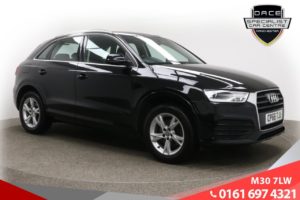 Used 2017 BLACK AUDI Q3 Estate 1.4 TFSI SPORT 5d 148 BHP (reg. 2017-01-25) for sale in Ramsbottom