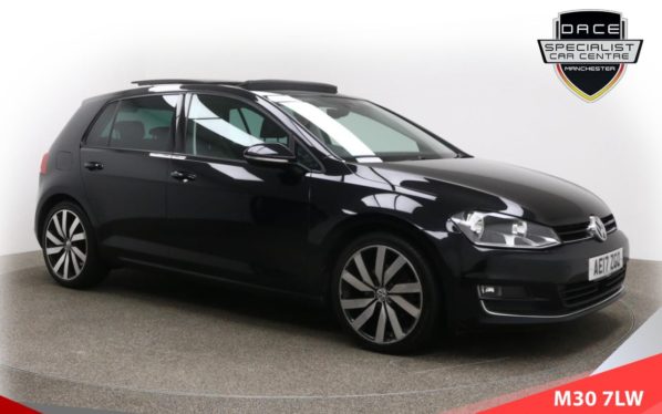 Used 2017 BLACK VOLKSWAGEN GOLF Hatchback 2.0 GT EDITION TDI BLUEMOTION TECHNOLOGY 5d 148 BHP (reg. 2017-03-01) for sale in Ramsbottom