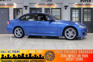 Used 2017 BLUE BMW 3 SERIES Saloon 2.0 320D M SPORT 4d 188 BHP (reg. 2017-03-31) for sale in Bramhall