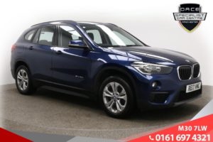 Used 2017 BLUE BMW X1 Hatchback 2.0 SDRIVE18D SE 5d 148 BHP (reg. 2017-05-10) for sale in Ramsbottom