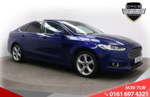 Used 2017 BLUE FORD MONDEO Hatchback 2.0 TITANIUM TDCI 5d AUTO 177 BHP (reg. 2017-03-16) for sale in Ramsbottom