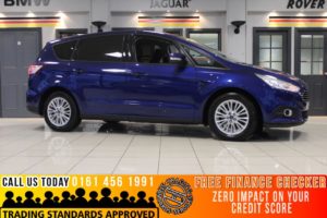 Used 2017 BLUE FORD S-MAX MPV 2.0 ZETEC TDCI 5d 148 BHP (reg. 2017-12-20) for sale in Bramhall
