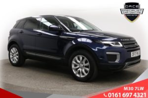 Used 2017 BLUE LAND ROVER RANGE ROVER EVOQUE Estate 2.0 TD4 SE 5d AUTO 177 BHP (reg. 2017-06-22) for sale in Ramsbottom