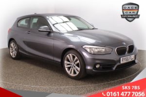 Used 2017 GREY BMW 1 SERIES Hatchback 1.5 118I SPORT 3d AUTO 134 BHP (reg. 2017-02-13) for sale in Failsworth