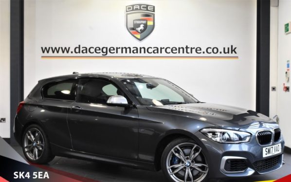 Used 2017 GREY BMW 1 SERIES Hatchback 3.0 M140I 3d AUTO 335 BHP (reg. 2017-03-15) for sale in Stretford