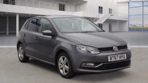 Used 2017 GREY VOLKSWAGEN POLO Hatchback 1.2 MATCH EDITION TSI 5d 89 BHP (reg. 2017-11-29) for sale in Ramsbottom