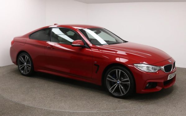 Used 2017 RED BMW 4 SERIES Coupe 3.0 435D XDRIVE M SPORT 2d AUTO 309 BHP (reg. 2017-03-09) for sale in Ramsbottom