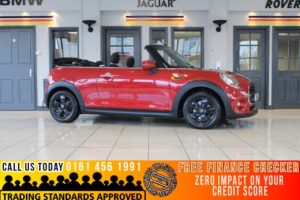 Used 2017 RED MINI CONVERTIBLE Convertible 1.5 COOPER 2d 134 BHP (reg. 2017-06-29) for sale in Bramhall