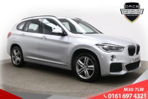 Used 2017 SILVER BMW X1 Estate 2.0 XDRIVE25D M SPORT 5d AUTO 228 BHP (reg. 2017-01-07) for sale in Ramsbottom