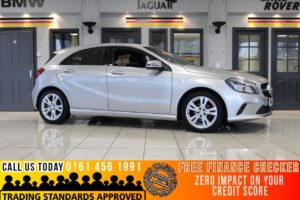 Used 2017 SILVER MERCEDES-BENZ A-CLASS Hatchback 1.5 A 180 D SPORT 5d 107 BHP (reg. 2017-03-16) for sale in Bramhall
