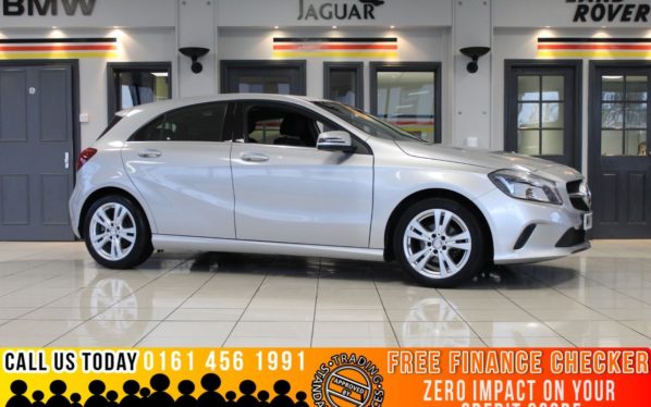 Used 2017 SILVER MERCEDES-BENZ A-CLASS Hatchback 1.5 A 180 D SPORT 5d 107 BHP (reg. 2017-03-16) for sale in Bramhall