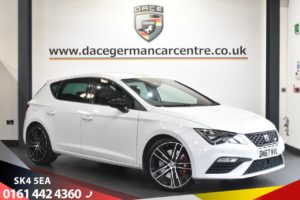 Used 2017 WHITE SEAT LEON Hatchback 2.0 TSI CUPRA DSG 5d 297 BHP (reg. 2017-09-22) for sale in Stretford