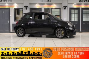Used 2018 BLACK ABARTH 500 Hatchback 1.4 595 3d 144 BHP (reg. 2018-03-19) for sale in Bramhall