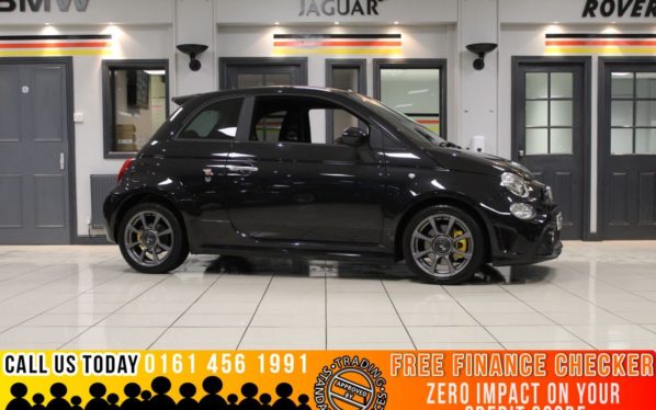 Used 2018 BLACK ABARTH 500 Hatchback 1.4 595 3d 144 BHP (reg. 2018-03-19) for sale in Bramhall