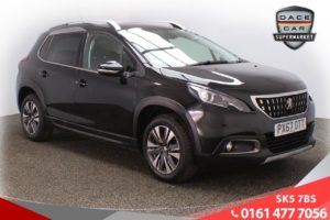 Used 2018 BLACK PEUGEOT 2008 Hatchback 1.2 ALLURE PREMIUM 5d 82 BHP (reg. 2018-01-31) for sale in Failsworth