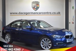 Used 2018 BLUE BMW 3 SERIES Saloon 2.0 320D SE 4d AUTO 188 BHP (reg. 2018-09-20) for sale in Stretford