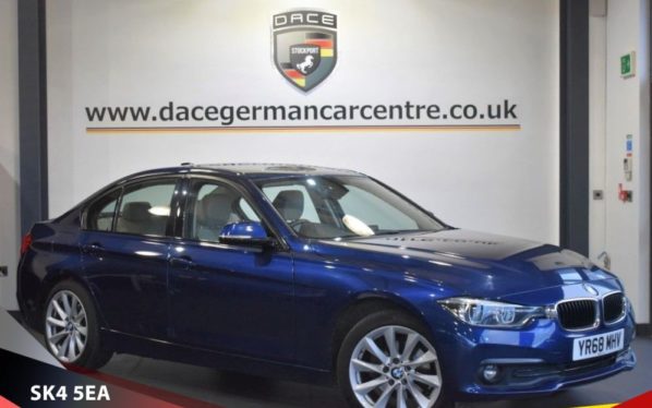 Used 2018 BLUE BMW 3 SERIES Saloon 2.0 320D SE 4d AUTO 188 BHP (reg. 2018-09-20) for sale in Stretford