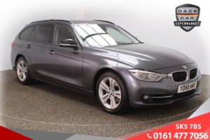 Used 2018 GREY BMW 3 SERIES Estate 1.5 318I SPORT TOURING 5d AUTO 135 BHP (reg. 2018-09-01) for sale in Failsworth
