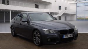 Used 2018 GREY BMW 3 SERIES Saloon 3.0 330D M SPORT SHADOW EDITION 4d AUTO 255 BHP (reg. 2018-01-20) for sale in Stretford