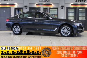 Used 2018 GREY BMW 5 SERIES Saloon 2.0 520D SE 4d AUTO 188 BHP (reg. 2018-05-30) for sale in Bramhall