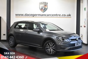 Used 2018 GREY VOLKSWAGEN GOLF Hatchback 1.0 SE NAVIGATION TSI BLUEMOTION TECHNOLOGY 5d 109 BHP (reg. 2018-07-04) for sale in Stretford