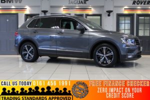 Used 2018 GREY VOLKSWAGEN TIGUAN Estate 1.4 SE NAV TSI 5d 124 BHP (reg. 2018-04-19) for sale in Bramhall