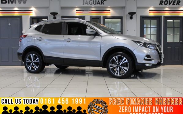 Used 2018 SILVER NISSAN QASHQAI Hatchback 1.6 N-CONNECTA DCI 5d 128 BHP (reg. 2018-04-03) for sale in Bramhall