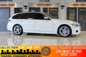 Used 2018 WHITE BMW 3 SERIES Estate 2.0 320D M SPORT TOURING 5d AUTO 188 BHP (reg. 2018-05-31) for sale in Bramhall