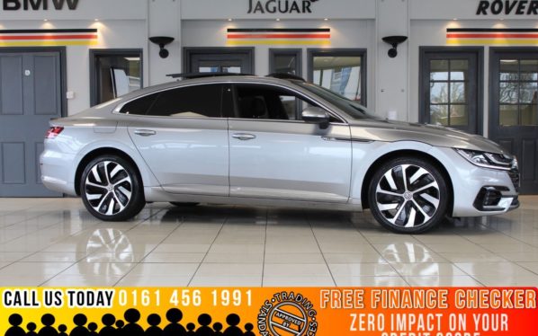 Used 2019 SILVER VOLKSWAGEN ARTEON Hatchback 2.0 R-LINE TDI 4MOTION DSG 5d AUTO 188 BHP (reg. 2019-04-17) for sale in Bramhall