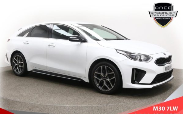 Used 2019 WHITE KIA PROCEED Estate 1.4 GT-LINE ISG 5d AUTO 139 BHP (reg. 2019-04-30) for sale in Ramsbottom
