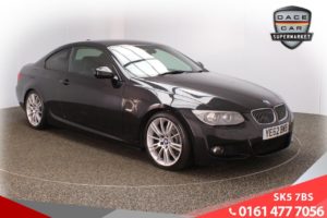 Used 2012 BLACK BMW 3 SERIES Coupe 3.0 330D SPORT PLUS EDITION 2d AUTO 242 BHP (reg. 2012-10-31) for sale in Lees