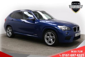 Used 2012 BLUE BMW X1 Hatchback 2.0 SDRIVE20D M SPORT 5d 181 BHP (reg. 2012-12-19) for sale in Tottington