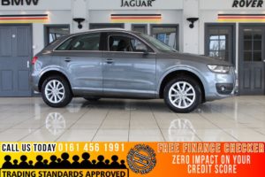 Used 2013 GREY AUDI Q3 Estate 2.0 TDI SE 5d 138 BHP - TO ENQUIRE OR RESERVE CALL 0161 4561991 (reg. 2013-03-27) for sale in Marple