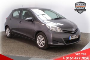 Used 2013 GREY TOYOTA YARIS Hatchback 1.3 VVT-I TR 5d 98 BHP (reg. 2013-03-01) for sale in Lees