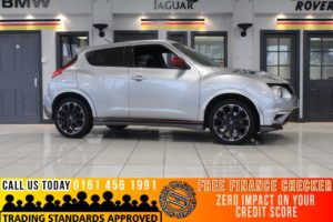 Used 2013 SILVER NISSAN JUKE Hatchback 1.6 NISMO DIG-T 5d 200 BHP - TO ENQUIRE OR RESERVE CALL 0161 4561991 (reg. 2013-09-27) for sale in Marple