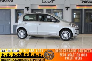 Used 2013 SILVER VOLKSWAGEN UP Hatchback 1.0 HIGH UP 5d 74 BHP - TO ENQUIRE OR RESERVE CALL 0161 4561991 (reg. 2013-10-18) for sale in Marple